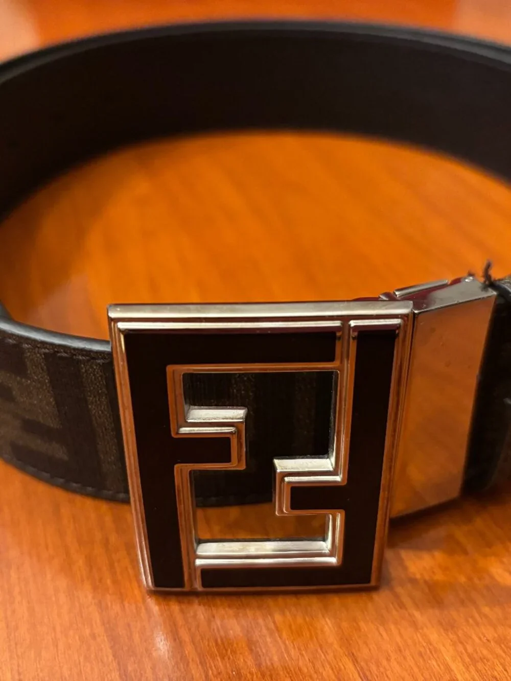Men's Fendi FF Reversible Belt